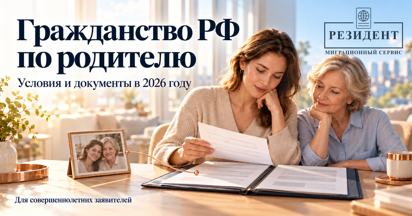 Гражданство РФ по родителю в 2026 году: условия и документы